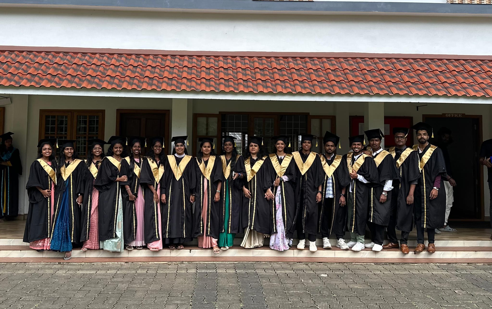 Students enjoying recreational activities at Carmelgiri College